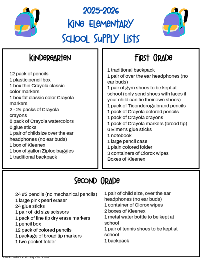 Supply List